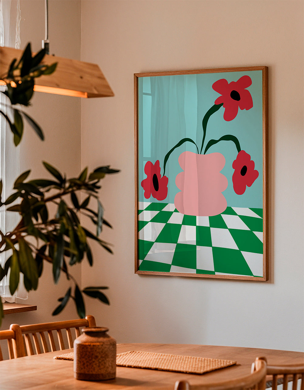 Bold Clay Florals