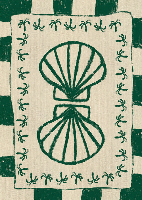 Ilustracja muszli morskich
