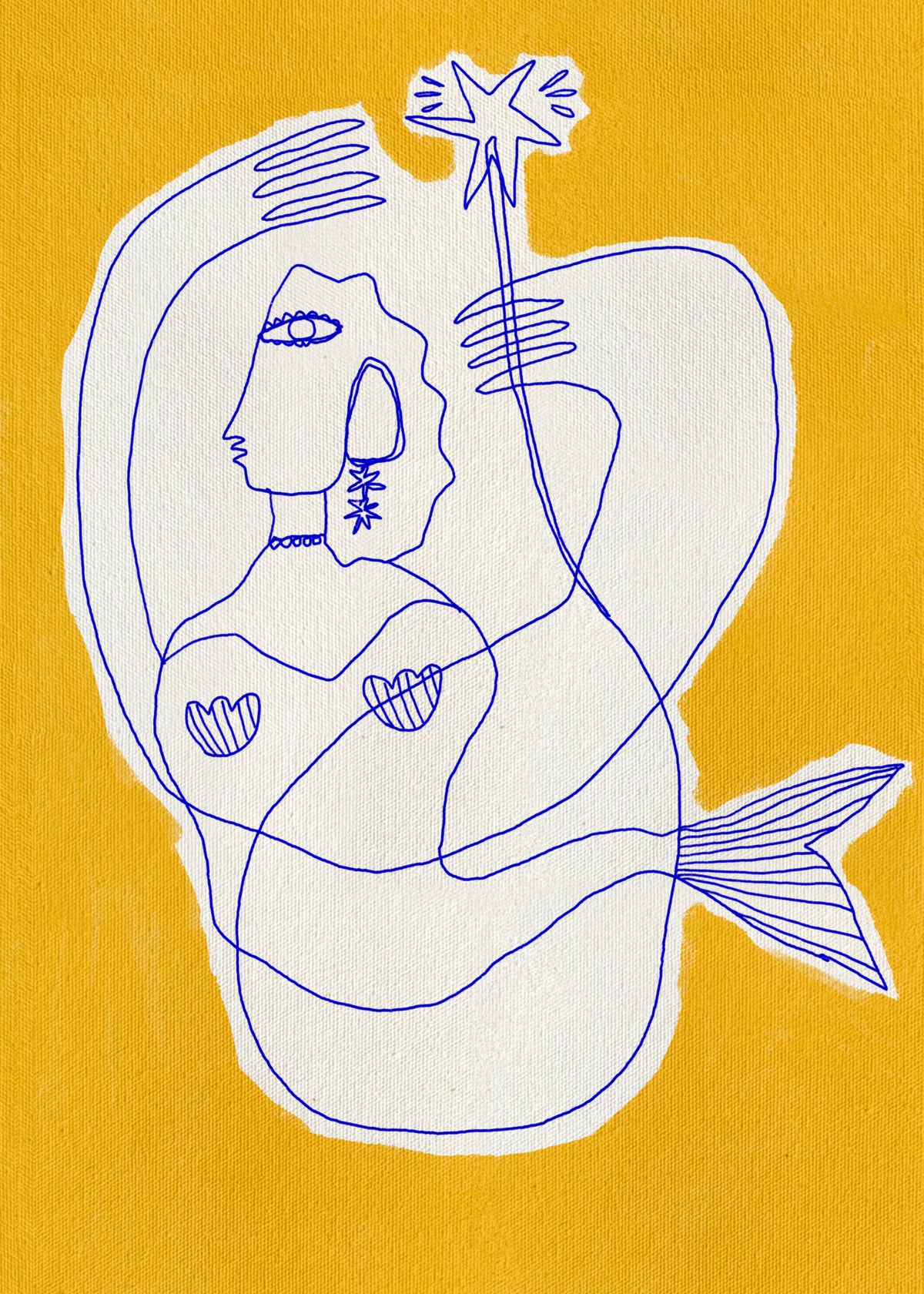 Mermaid - Unframed art print