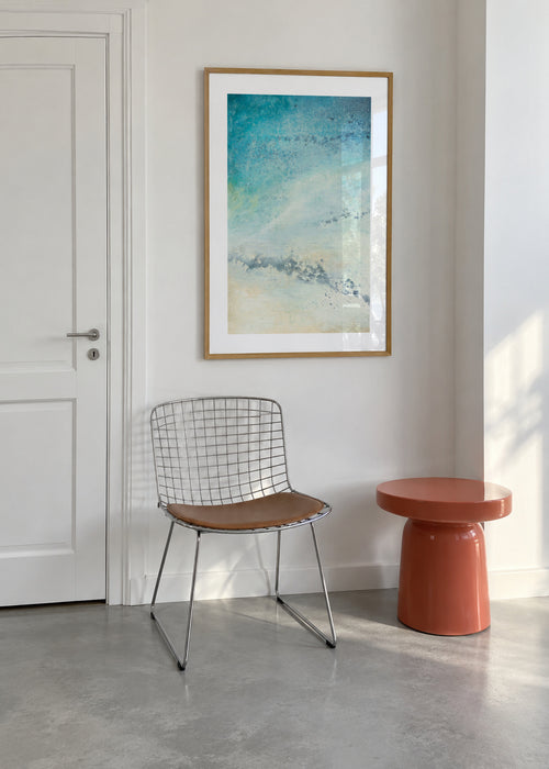 Ibiza - Framed poster in an interior