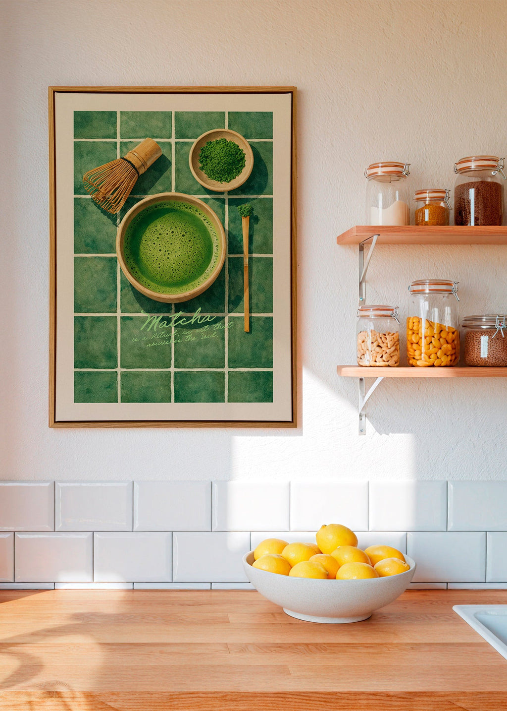 Sztuka do kuchni: Matcha i przybory