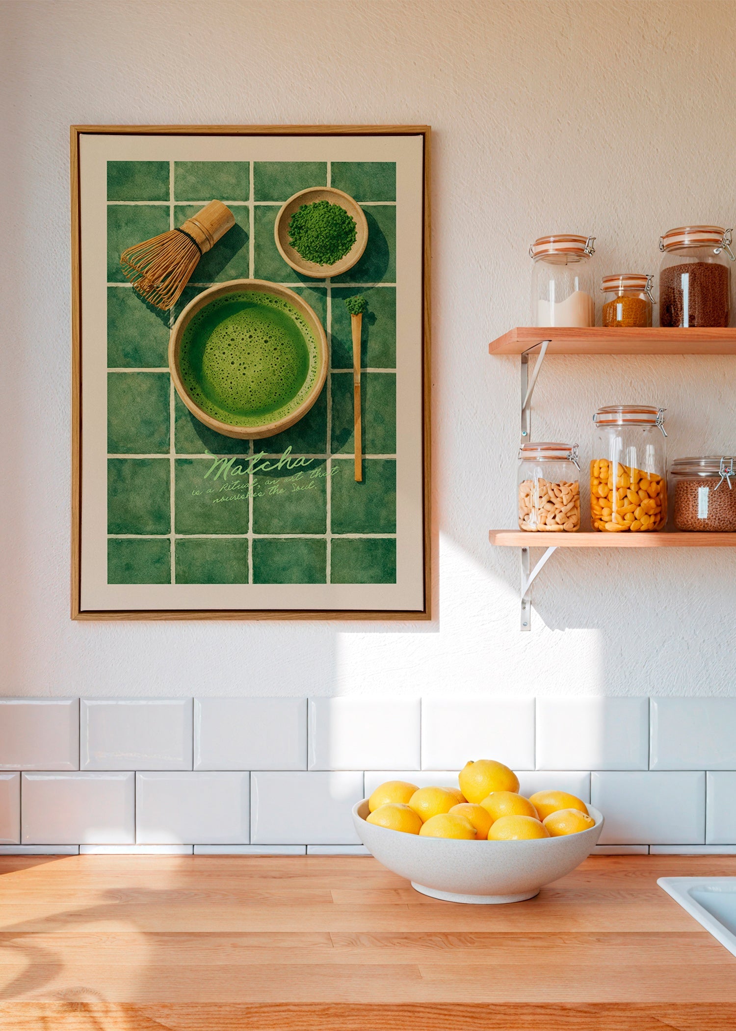 Sztuka do kuchni: Matcha i przybory