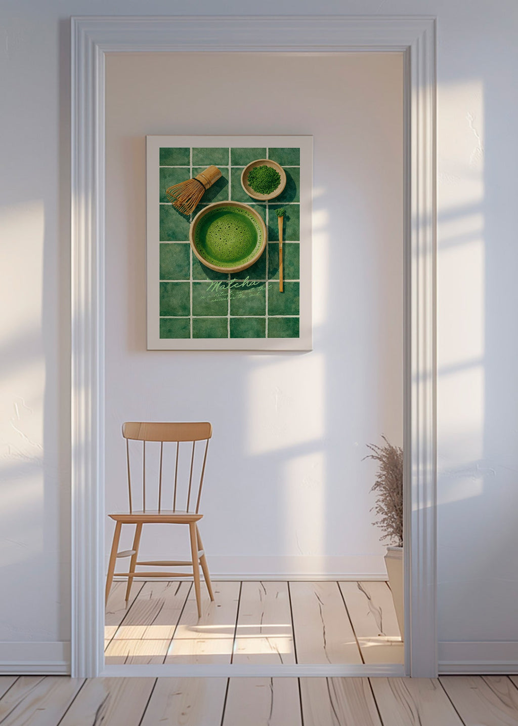 Sztuka do kuchni: Matcha i przybory