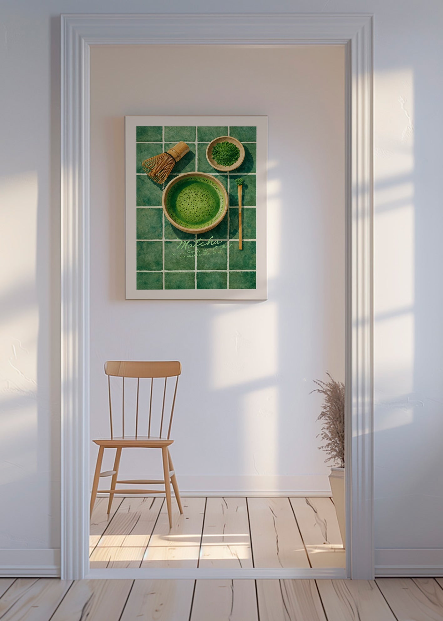 Sztuka do kuchni: Matcha i przybory