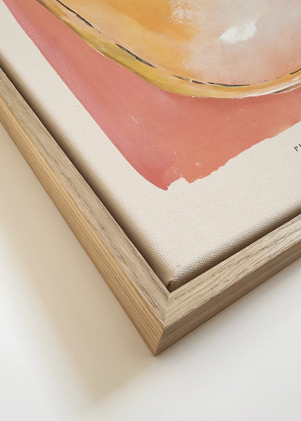 Summer in Provence - Framed canvas detail