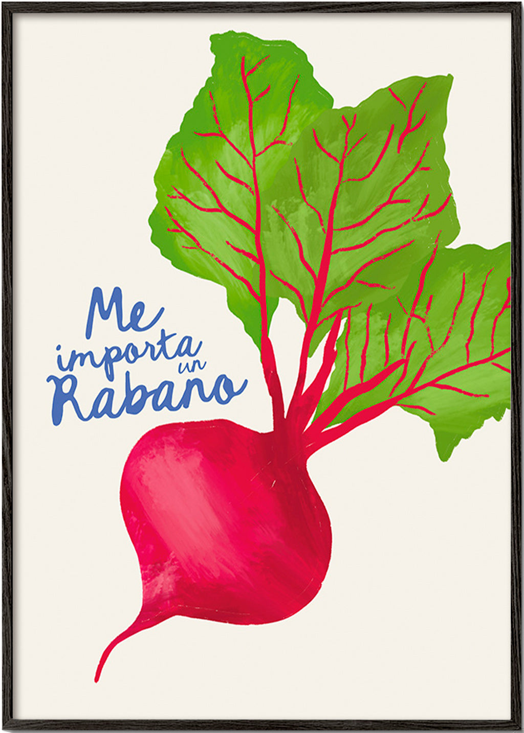 Sztuka do kuchni ilustracja rzodkiewki