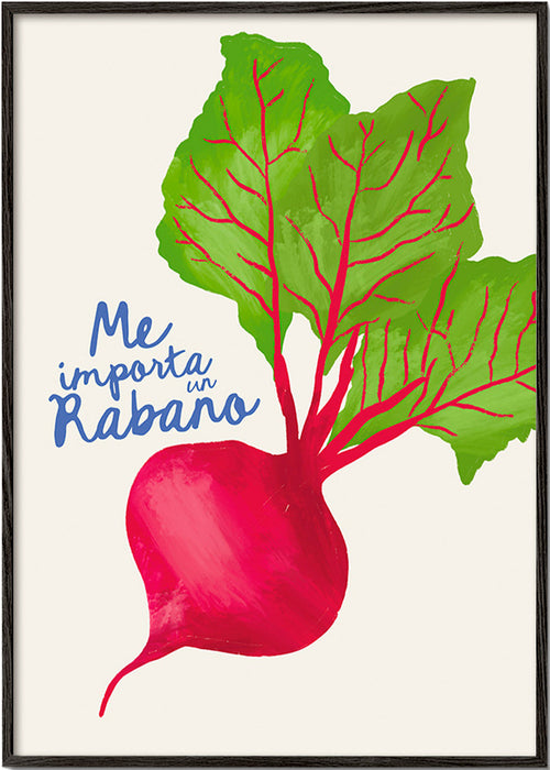 Sztuka do kuchni ilustracja rzodkiewki
