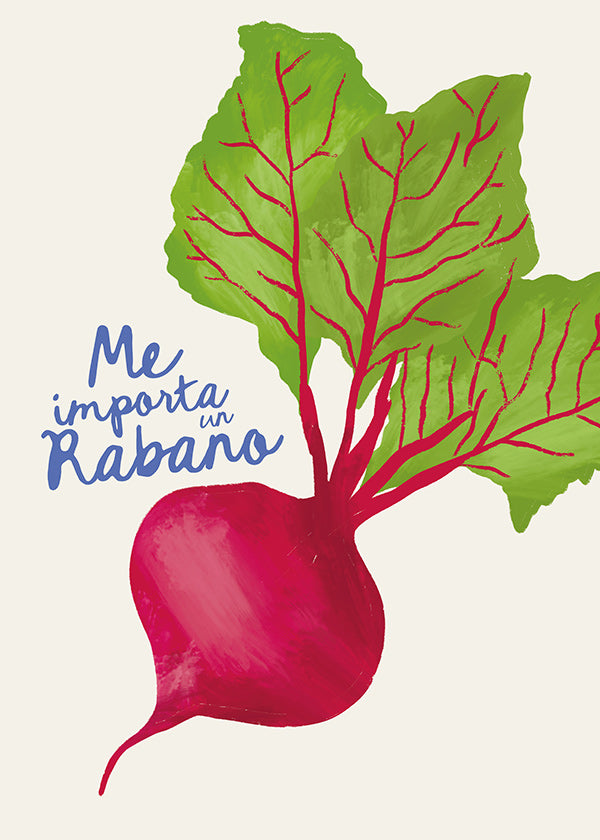 Sztuka do kuchni ilustracja rzodkiewki