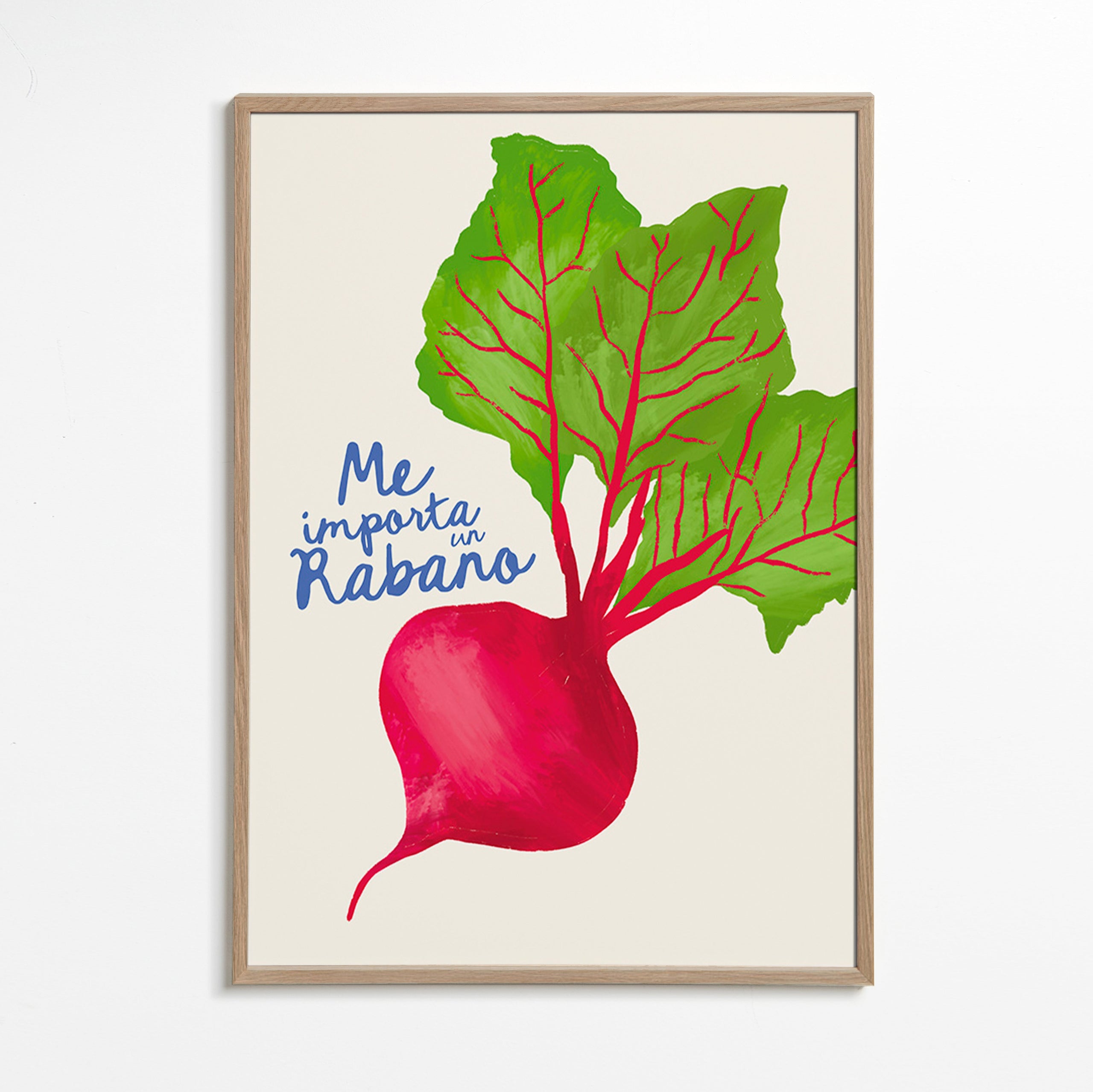 Sztuka do kuchni ilustracja rzodkiewki