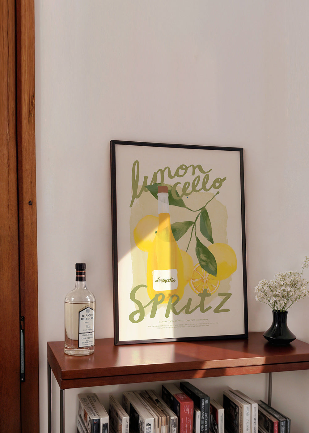 Sztuka do kuchni Limoncello Spritz ilustracja