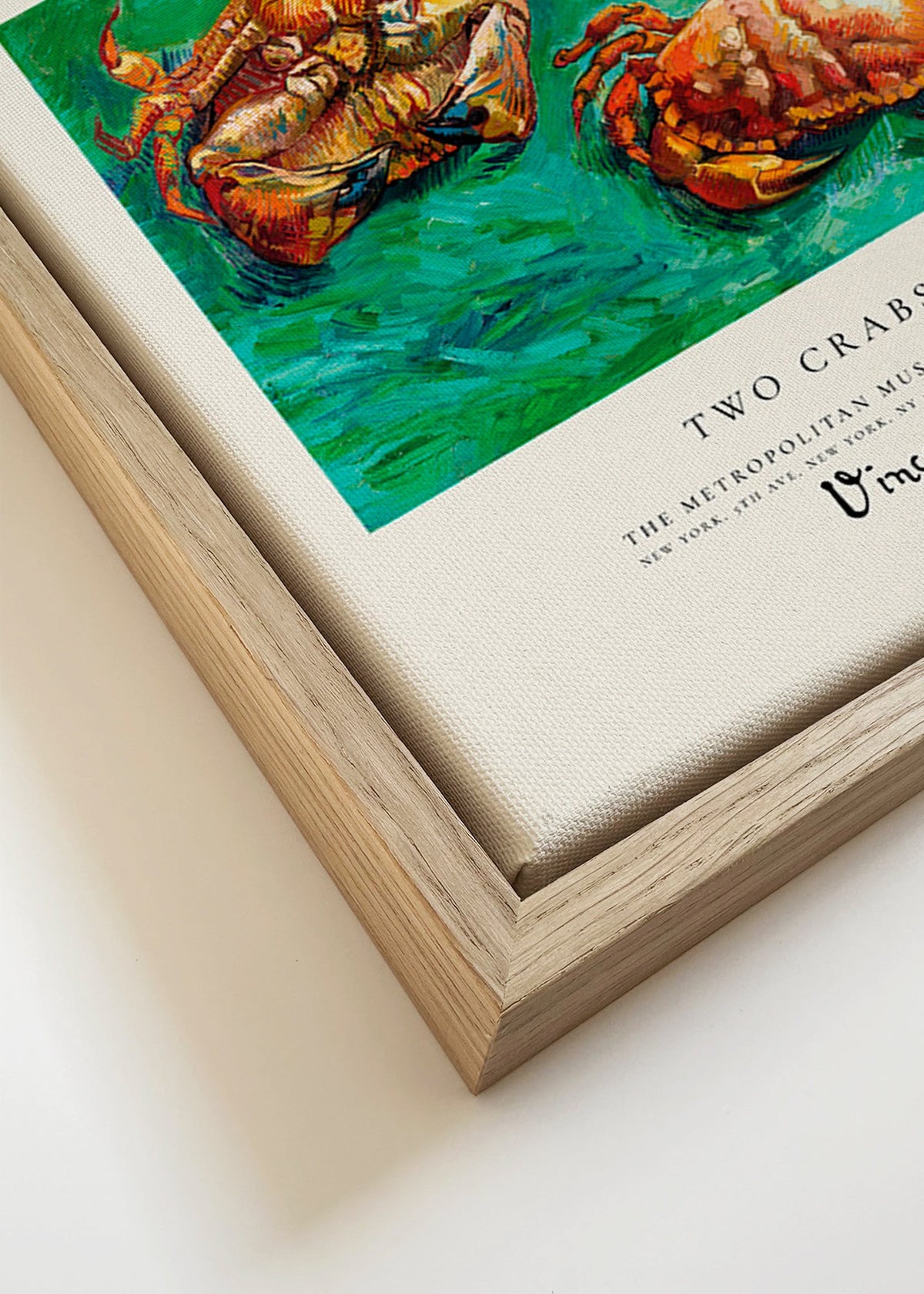 Two Crabs Van Gogha — Kraby na zielonym tle