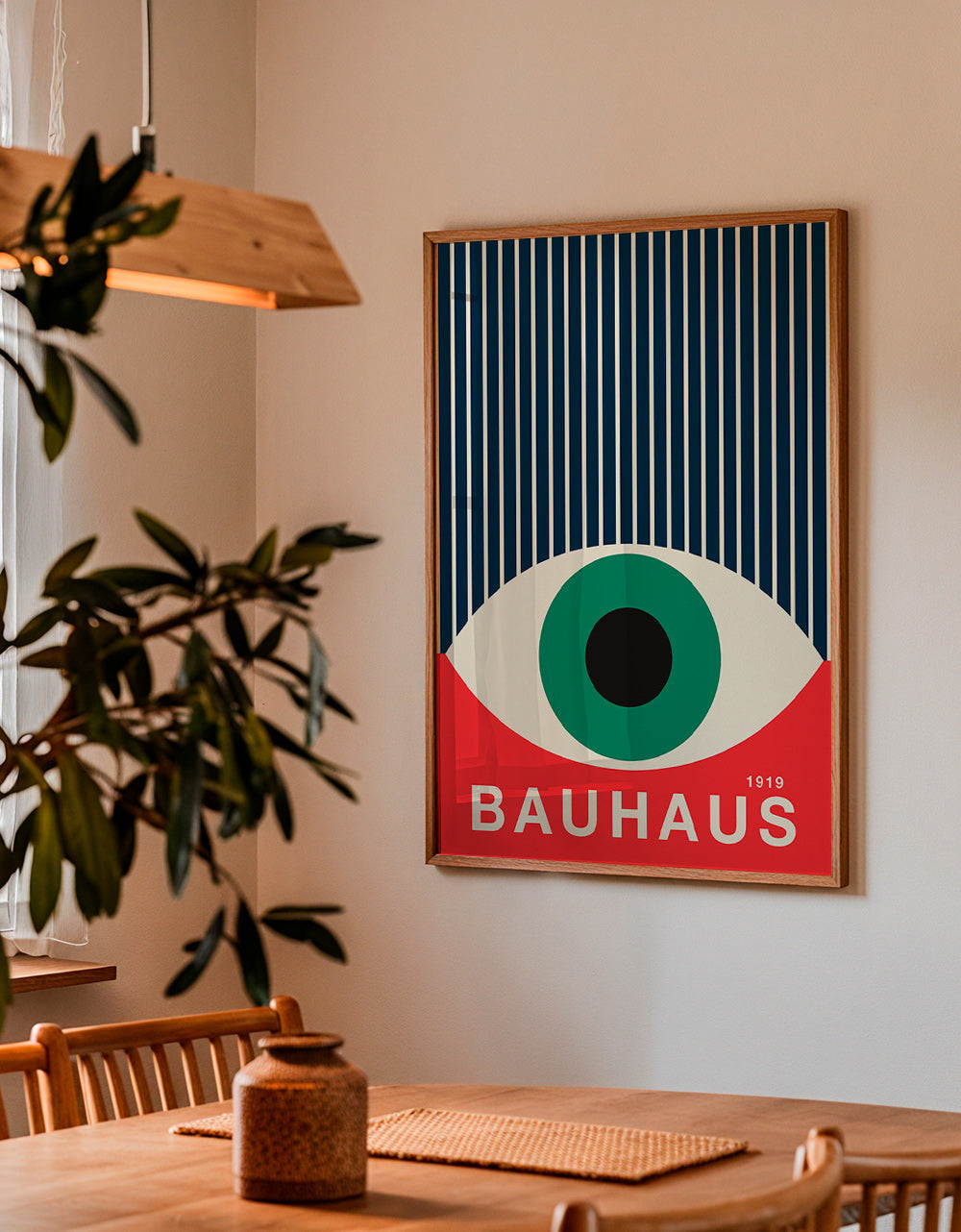 Ilustracja Bauhaus oko