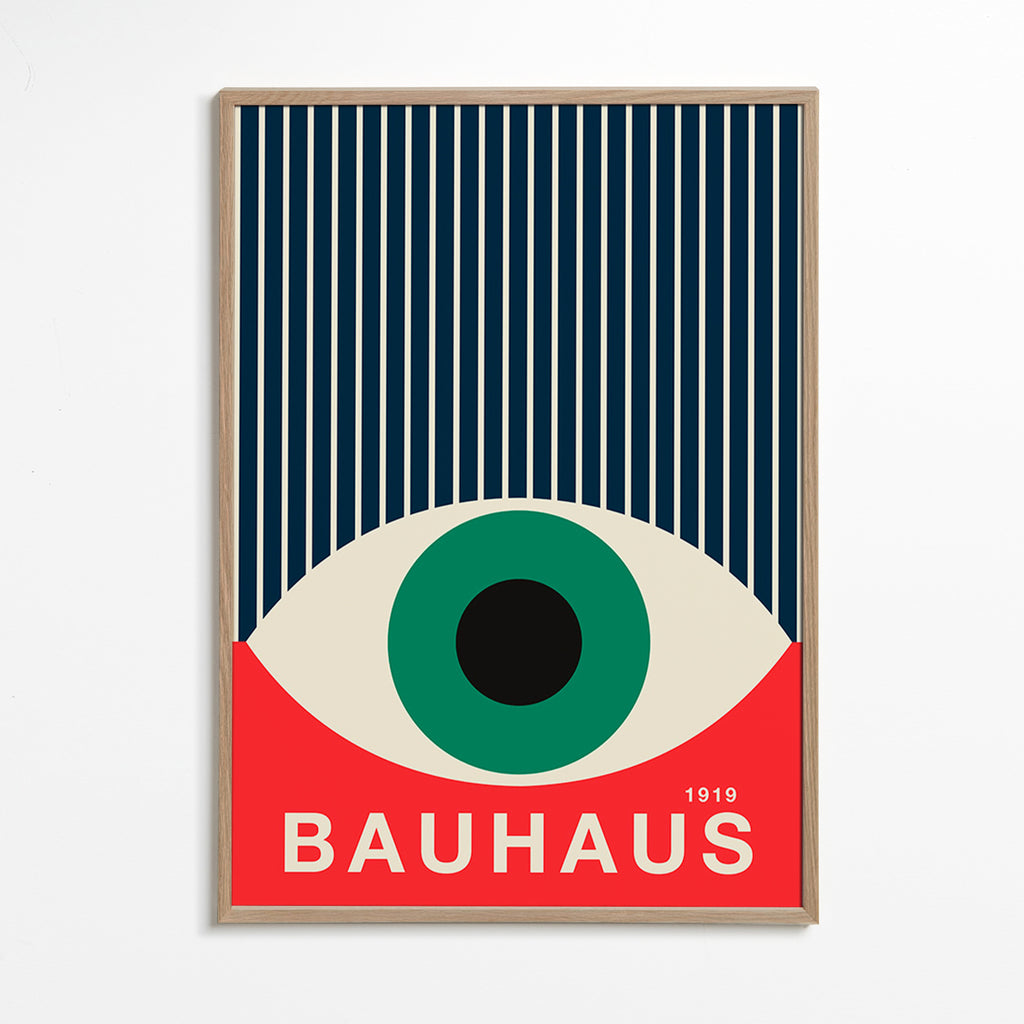 Ilustracja Bauhaus oko