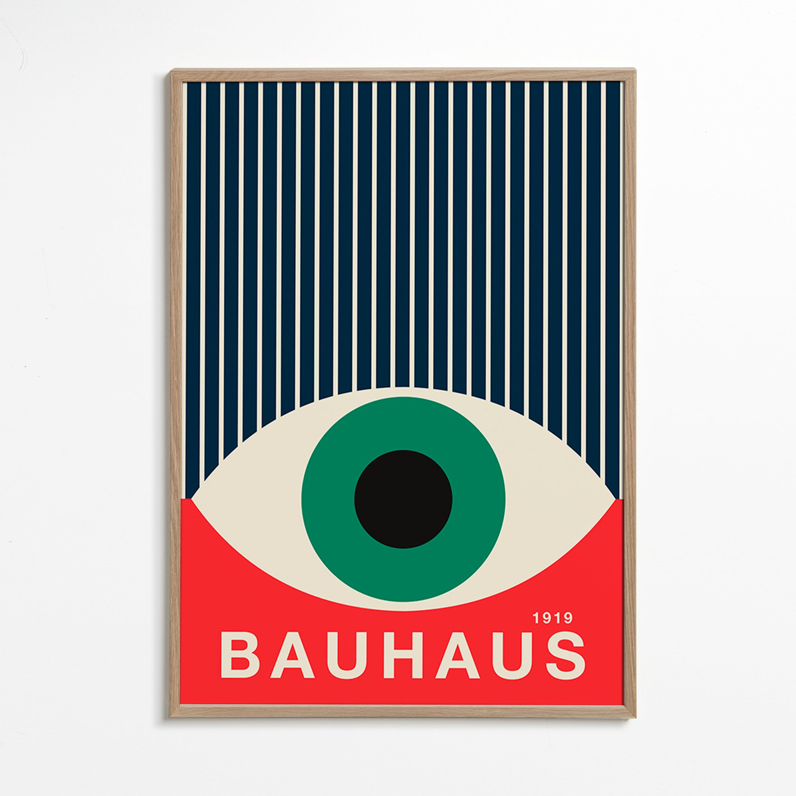 Ilustracja Bauhaus oko