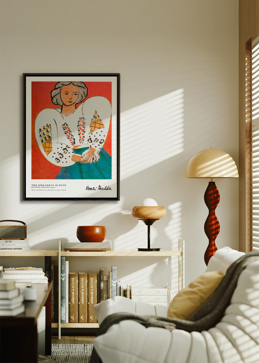 Ilustracja rumuńskiej bluzki z ekspresyjnym pociągnięciem
