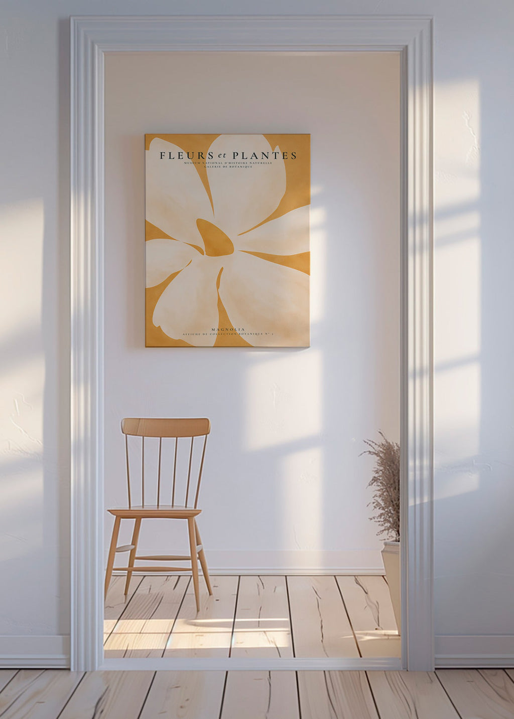 Plakat botaniczny Magnolia duży format