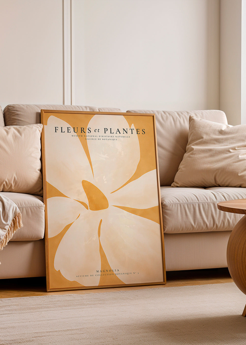 Plakat botaniczny Magnolia duży format