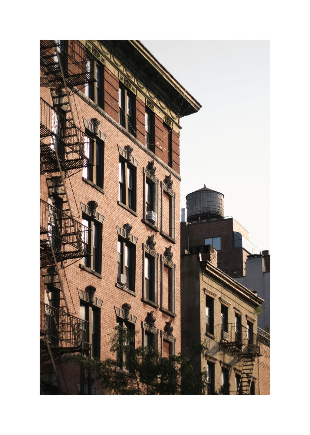Fire Escape Light - Unframed art print