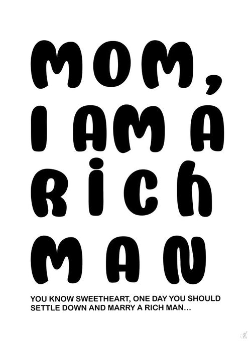 Grafika typograficzna z zabawnym cytatem