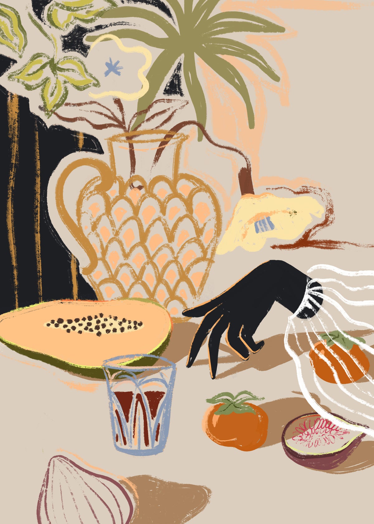 Fruitful Spread - Unframed art print