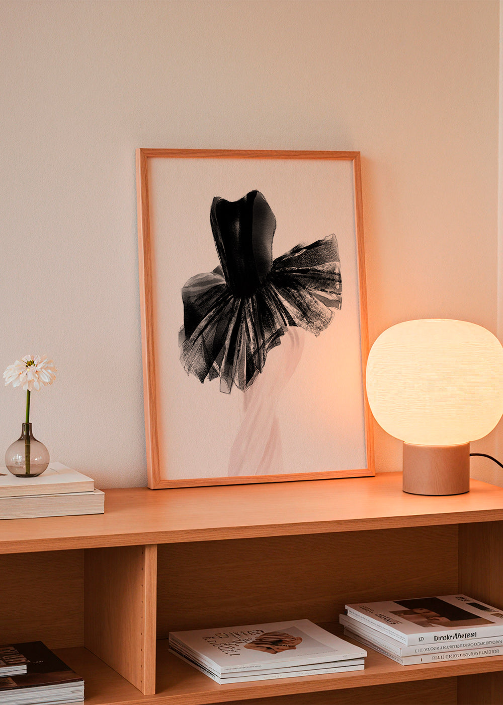 Fotografia baletnicy w czarnym tutu – Product1