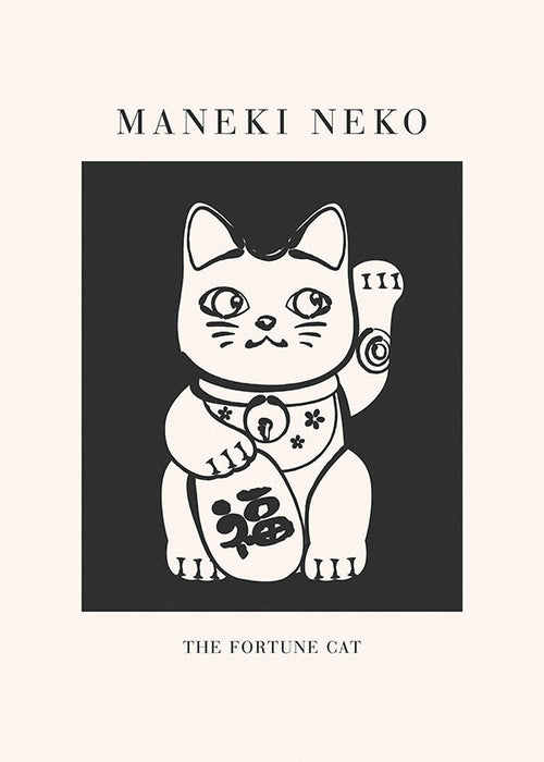 Ilustracja Maneki Neko