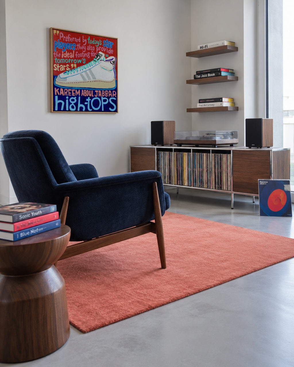 High Tops - Framed canvas in an interior