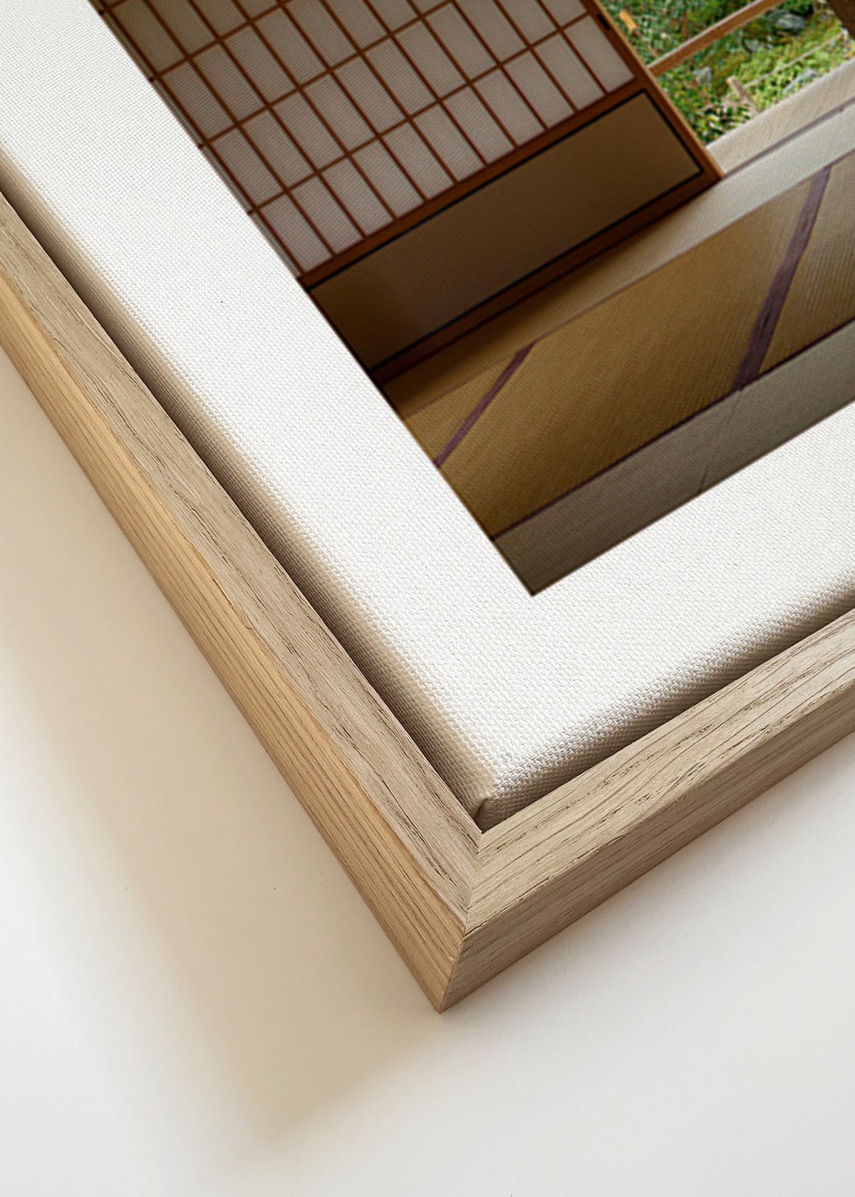Relaksujący design z widokiem na japoński ogród wewnątrz – Canvas detail