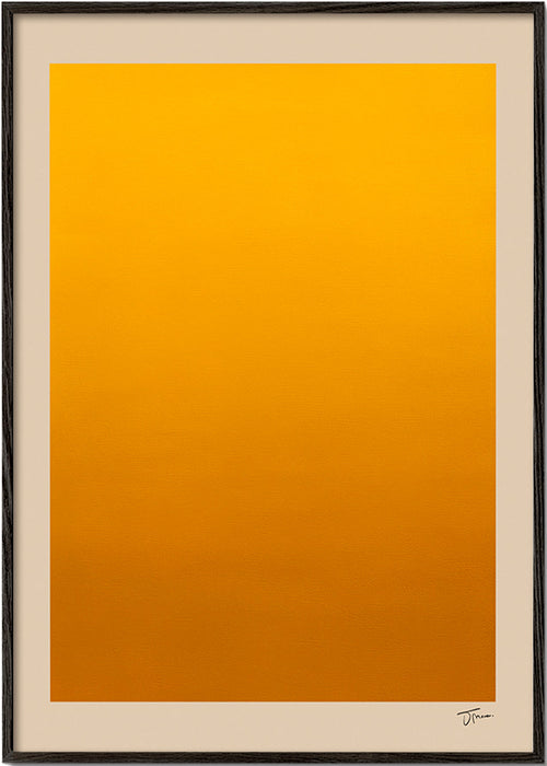 Minimalistyczny złoty gradient – Black Frame