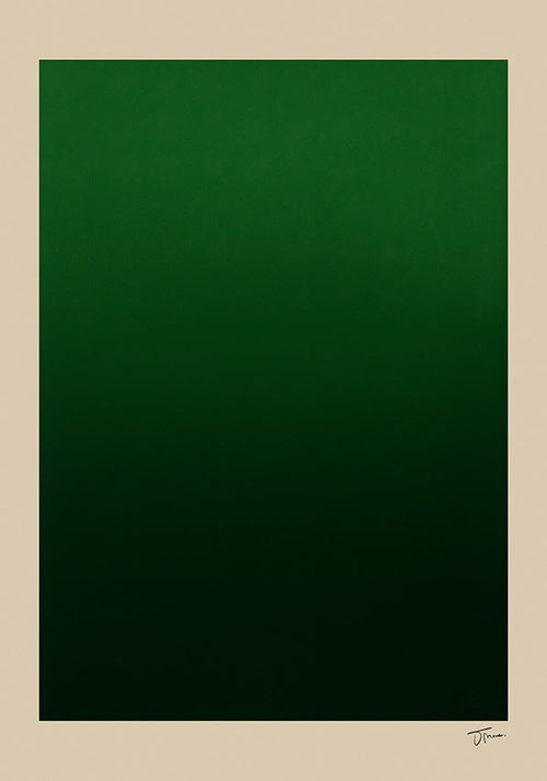 Obraz abstrakcyjny zielony gradient