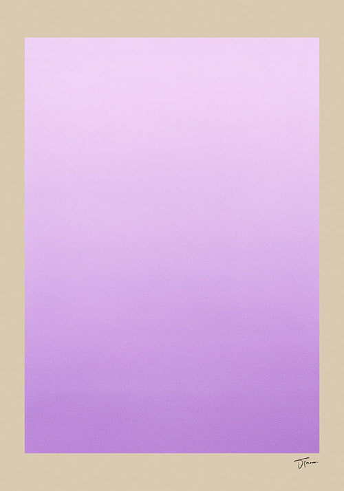 Obraz abstrakcyjny lawendowy gradient pionowy