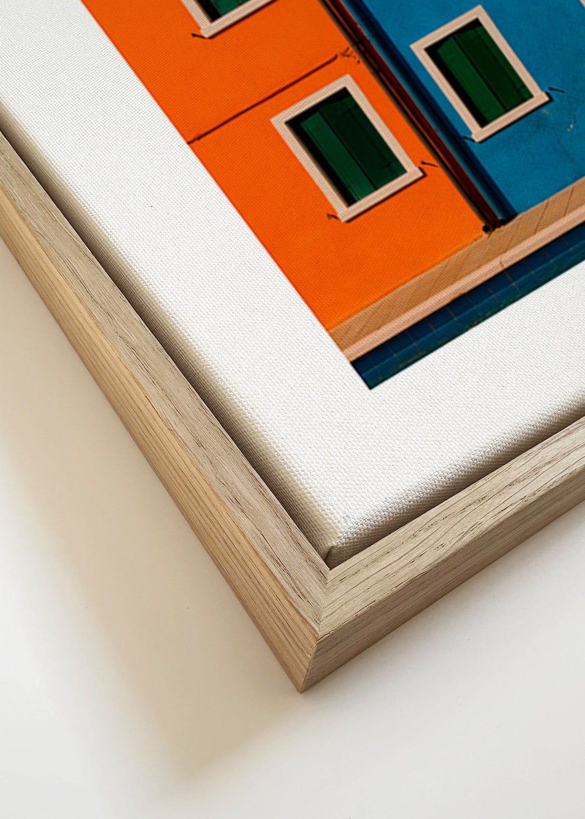 Sztuka do kuchni: kolorowe fasady w rzędzie – Canvas detail