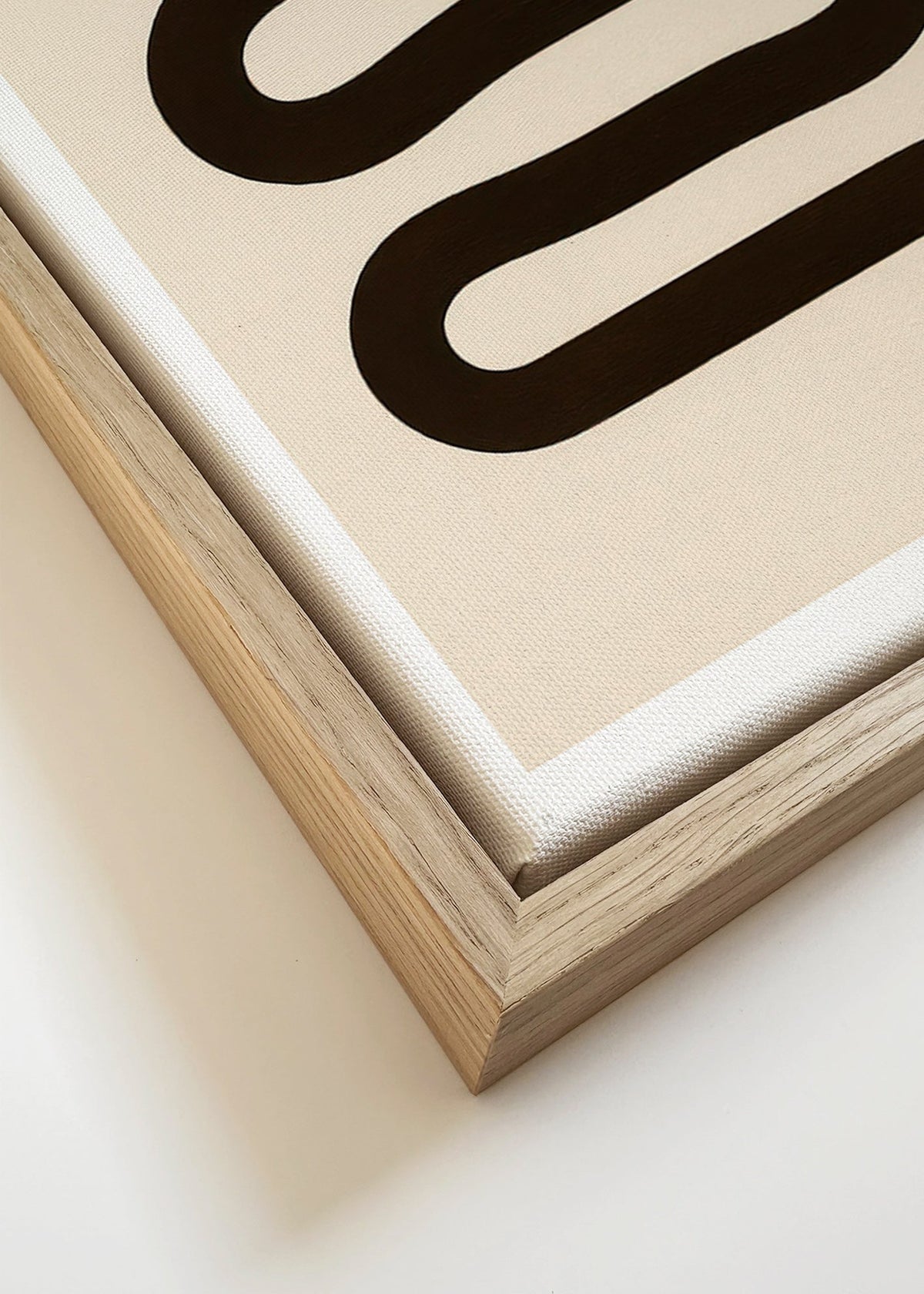 Plakat wydłużonego psa – Canvas detail