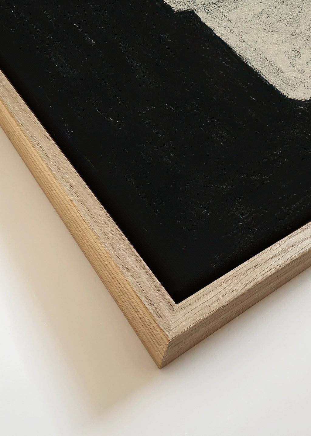 Heart Leaf Pot - Framed canvas detail