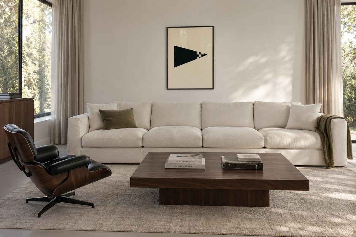 Checkered Flag - Framed poster in an interior