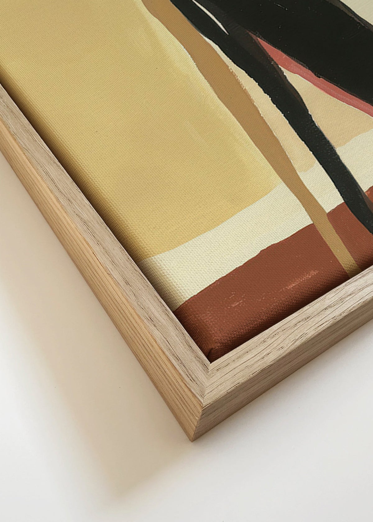 Obraz chart w profilu – Canvas detail