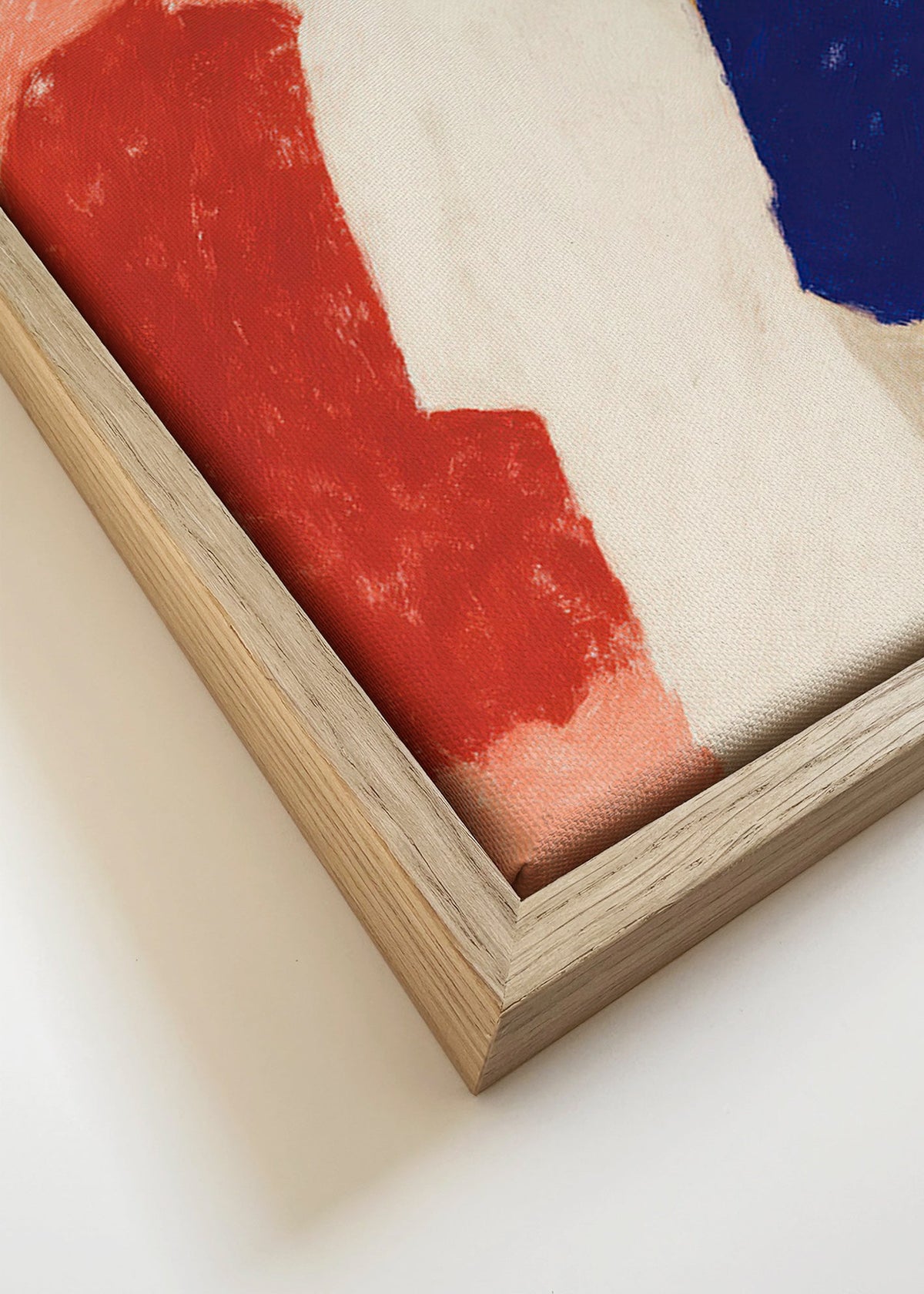 Obraz abstrakcyjny: postacie w rzędzie – Canvas detail
