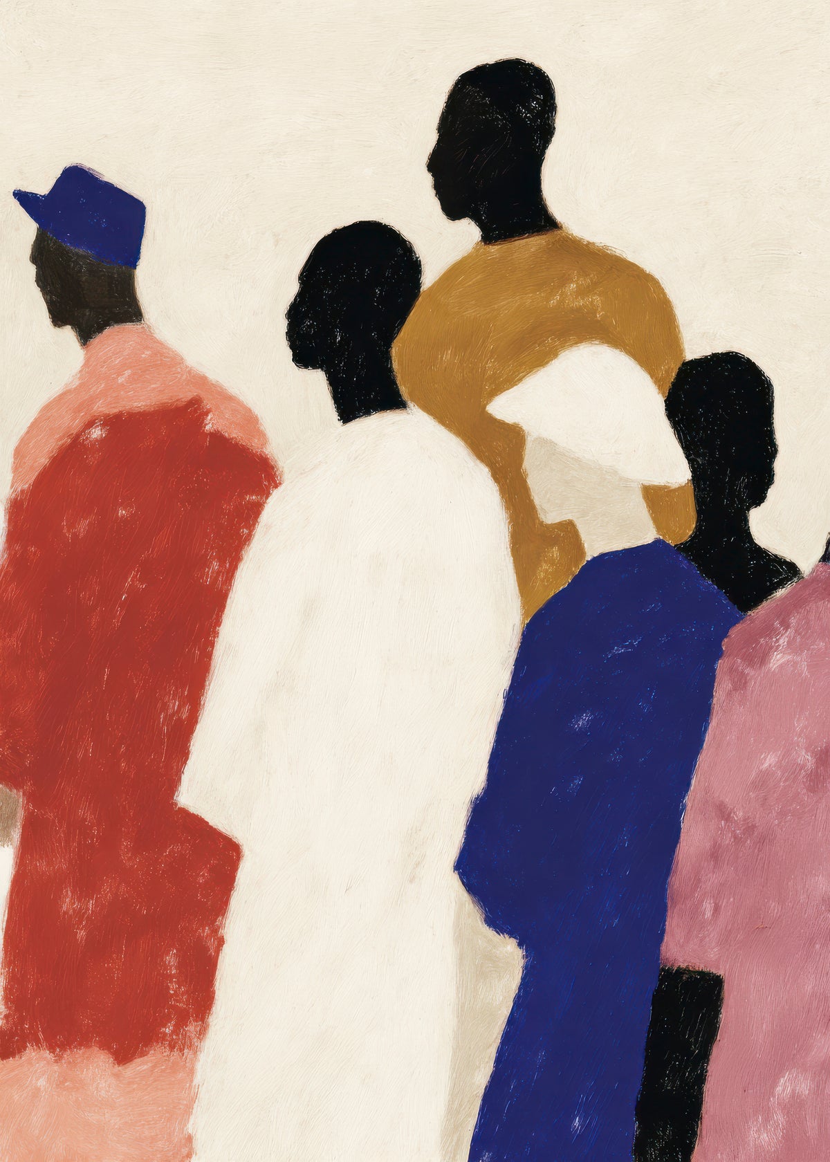 Crowded Colors III - Unframed art print