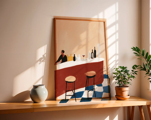 Sztuka do kuchni: bar i kieliszki – Product1