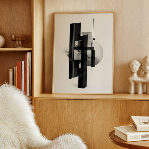 Czarno-biała geometria monolitów – Product1