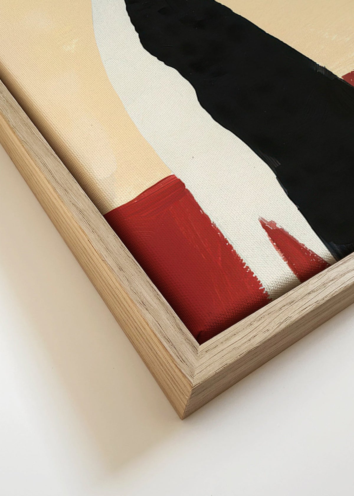 Plakat elegancki chart w stylu minimal – Canvas detail