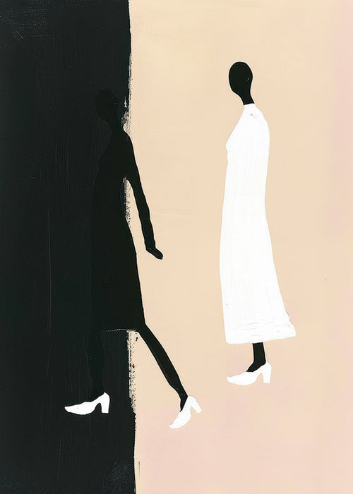 Ilustracja minimalnych sylwetek
