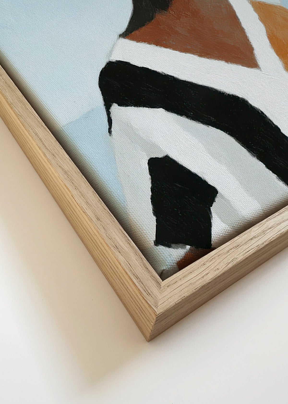 Ilustracja postaci przy żaglówce – Canvas detail