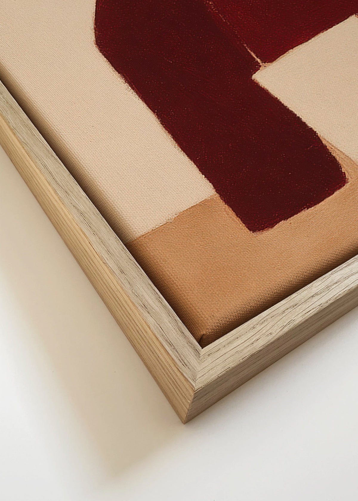 Sztuka do kuchni: butelka i szklanka – Canvas detail