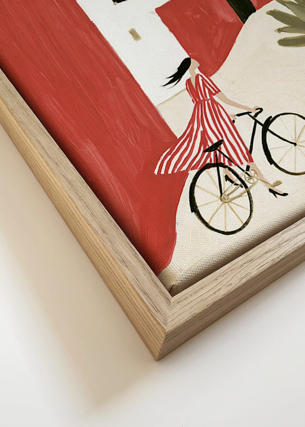 Ilustracja roweru nadmorskiego