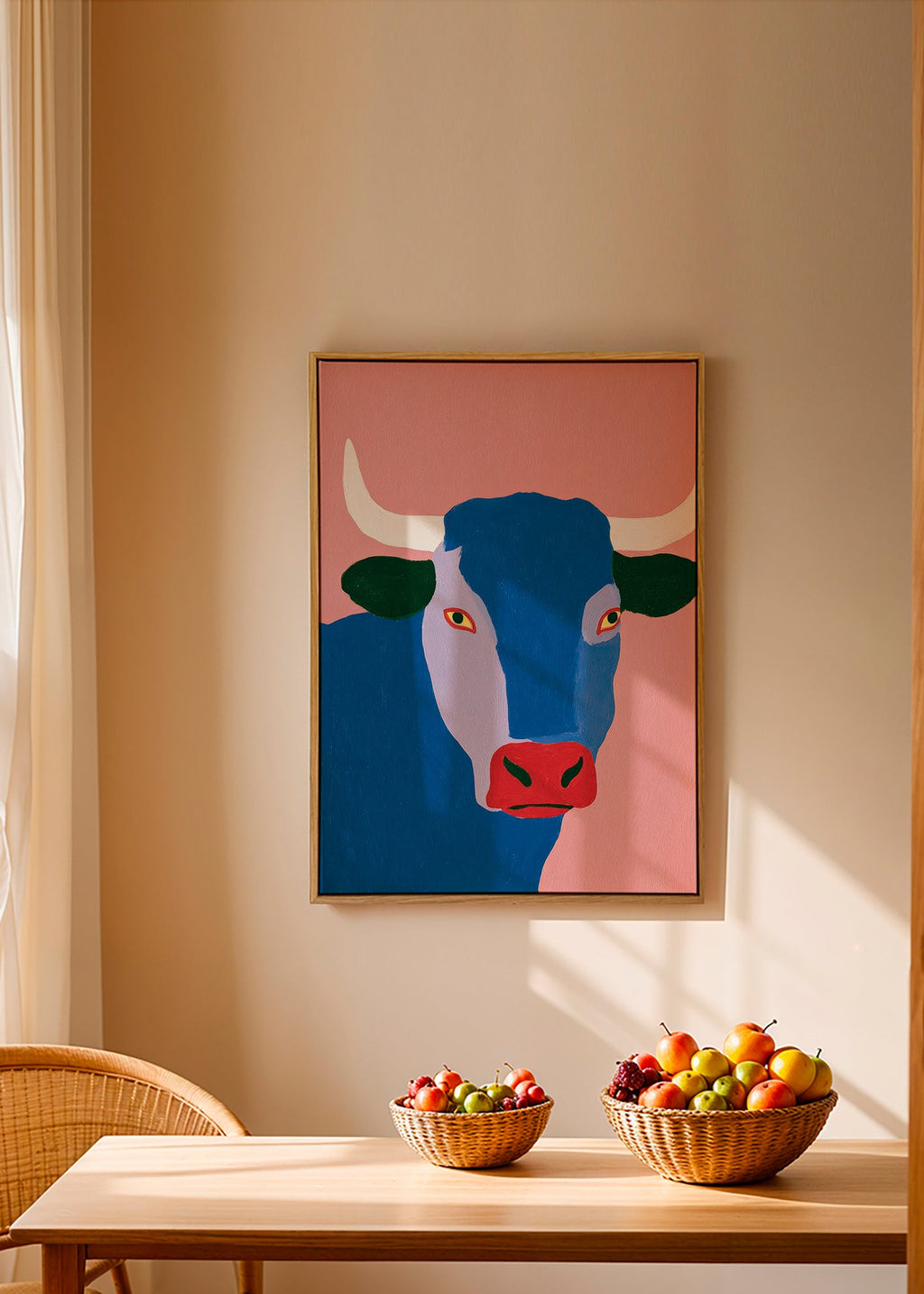 Indyjski byk ilustracja