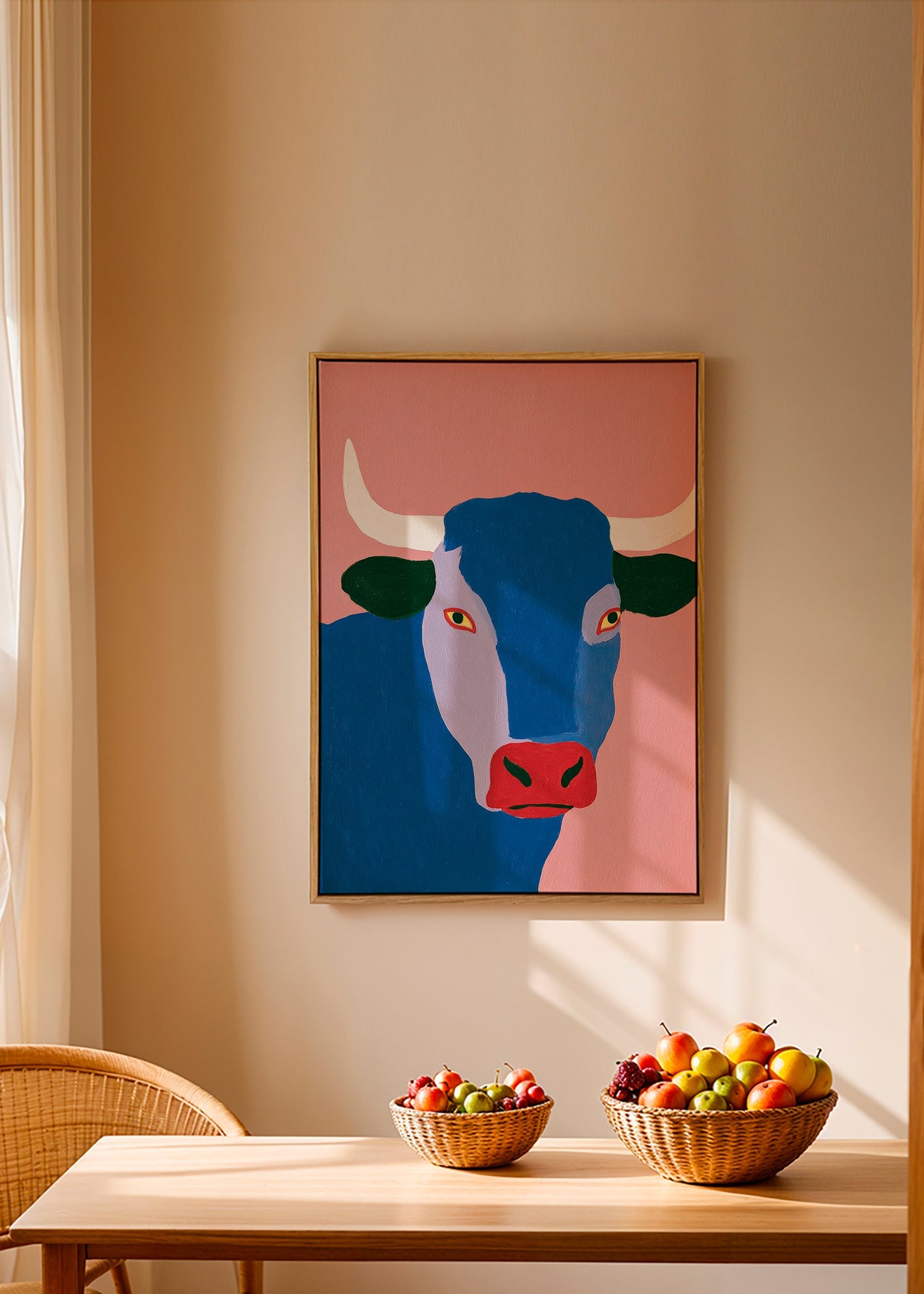 Indyjski byk ilustracja