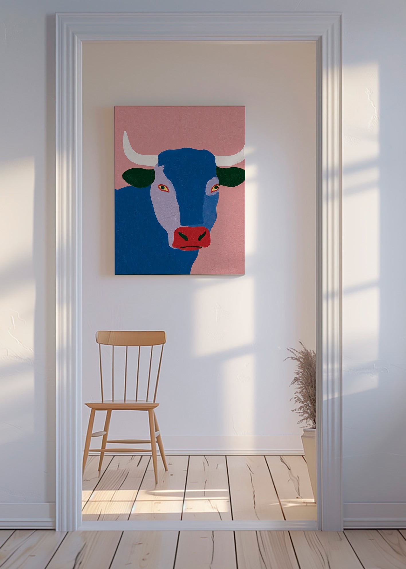 Indyjski byk ilustracja