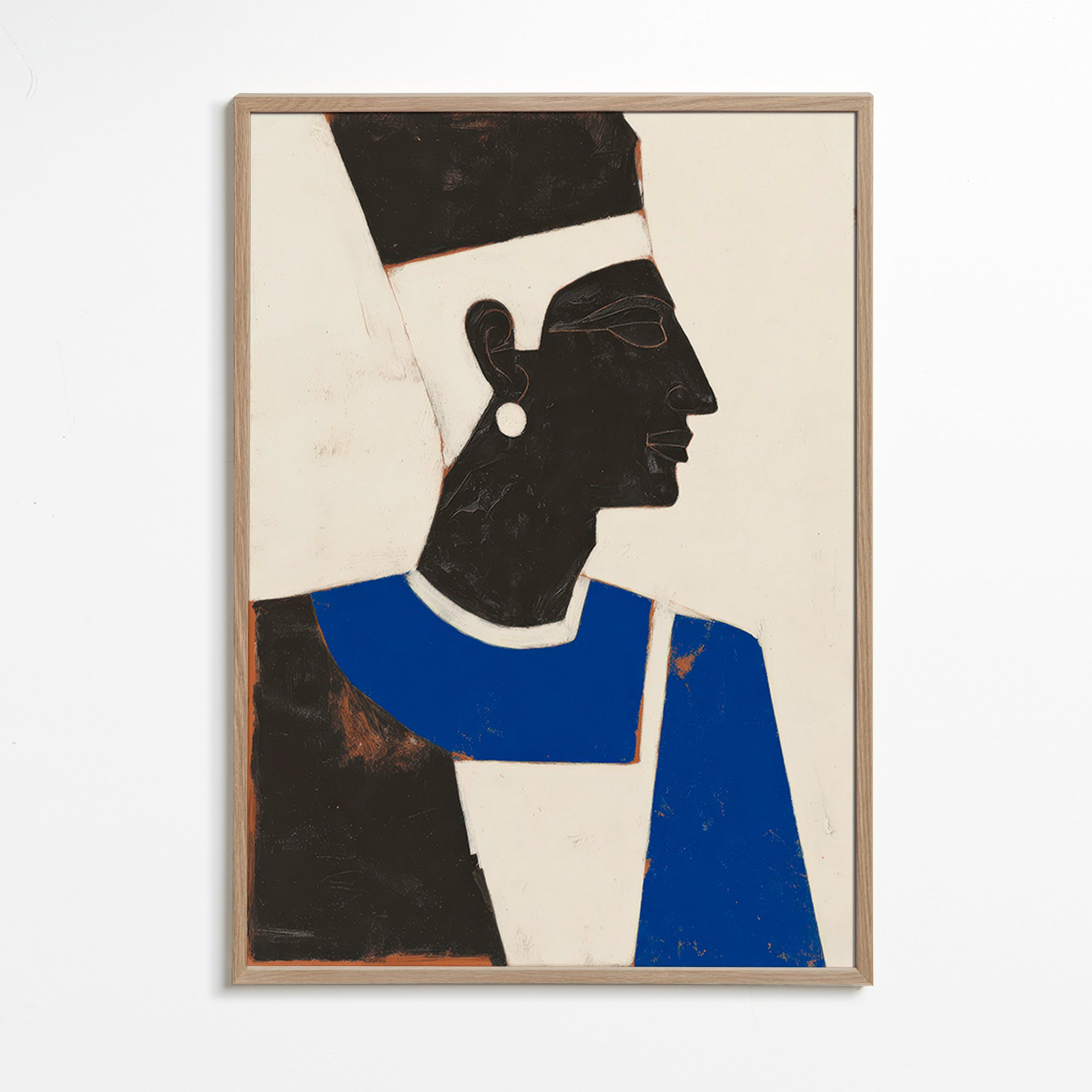 Ilustracja profil egipski
