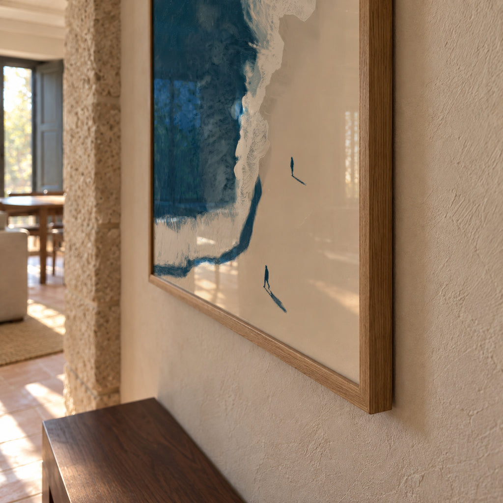 Winter Waves - Framed poster detail